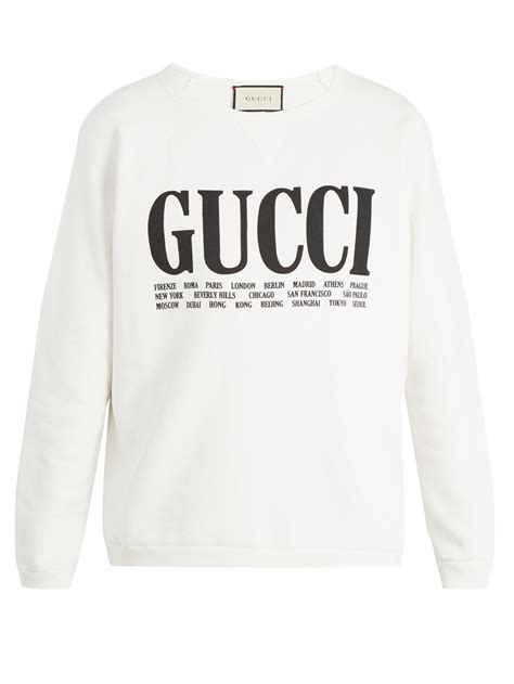 gucci crew neck sweatshirt.